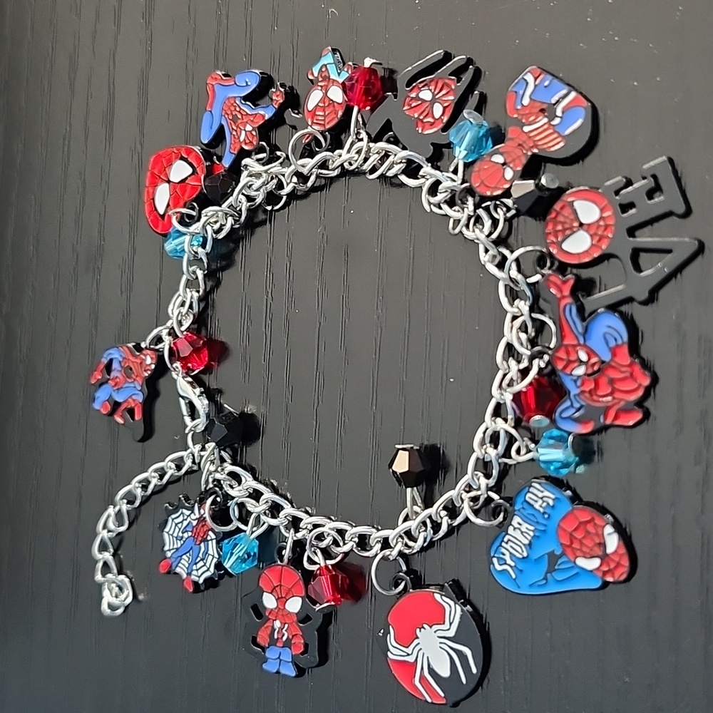 Marvel Spiderman Charm Bracelet